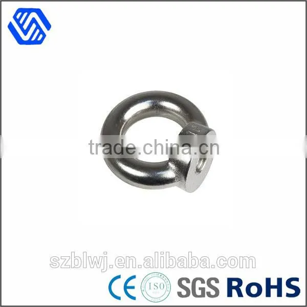 Galvanized Carbon Steel Drop Forged Lifting Din 582 Eye Nut photo-3