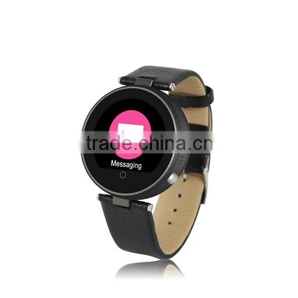 Geniune Leather Strap Health Tracker Smart Watch With Heart Rate Monitor, 1.22''smart Watch Heart Rate photo-6