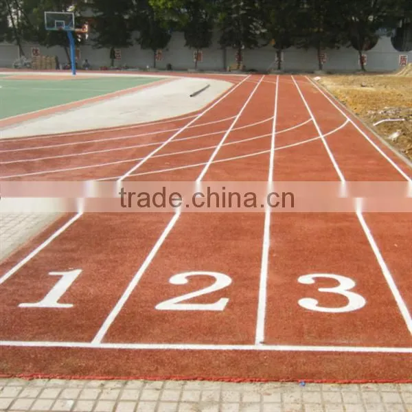 Seamless Rubber Running Track for School