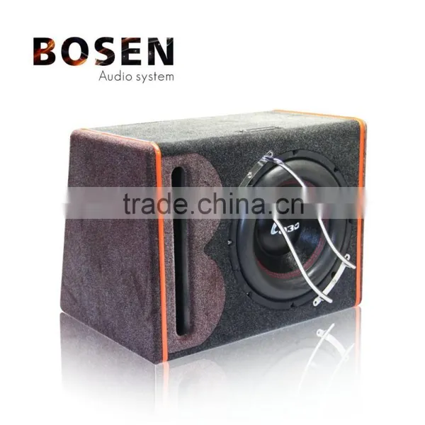 High Quality Snow Velvet Active Car Subwoofer10 Inch With Amplifier LBS10-X2