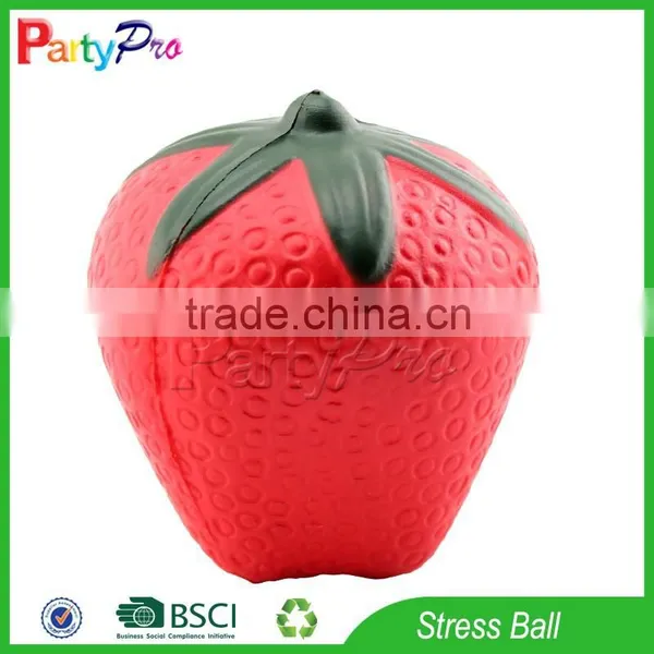 Partypro Hot New Products for 2015 Zhejiang Custom Logo Wholesale Fruit Shape PU Stress Ball photo-6