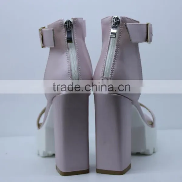 Factory High Quaility Fashion Women High Heeled Sandal Shoes High Platforms Sandal Shoes for Ladies Supplier's Choice photo-3