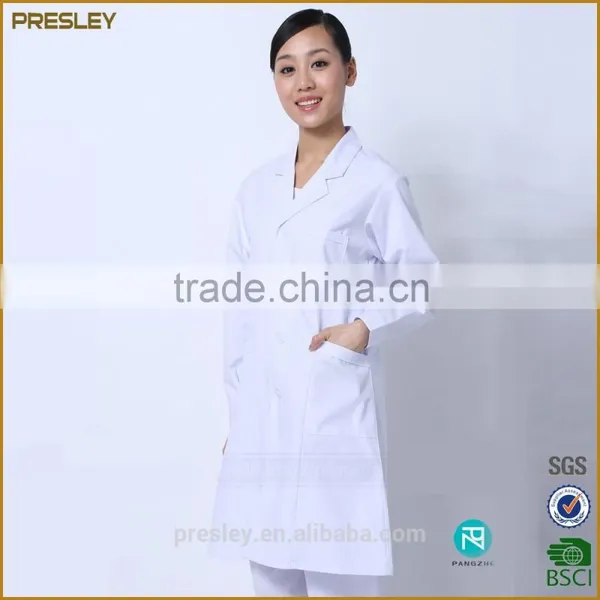 Doctor Uniforms in 100% Cotton Dirtproof Uniform/lab Coat With Cheap Price photo-2