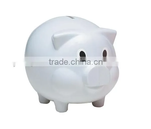 China Wholesale Colorful Plastic Lovely Piggy Saving Pot Money Bank Box for Sale photo-5