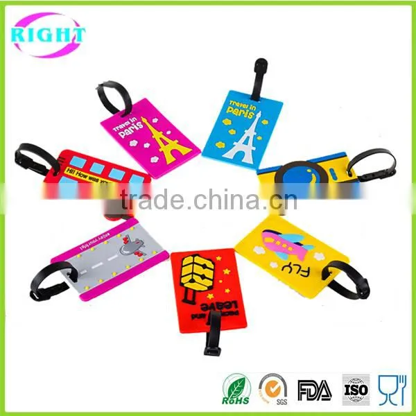Cheap Silicone Luggage Tag Personalized Luggage Tags photo-2
