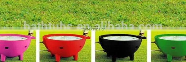 CUPC Certified Circle Bathtub,black Sex Massage Bathtub, Bathtub With Four Legs photo-2