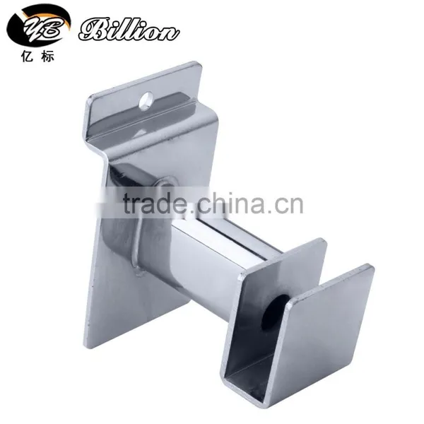 Metal Chrome Square Tube Display Support Slotted Aluminum Tube photo-4