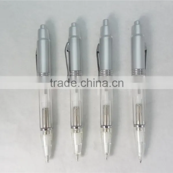 2016 New Novelty Plastic Flashing Led Light Ballpoint Pen photo-4