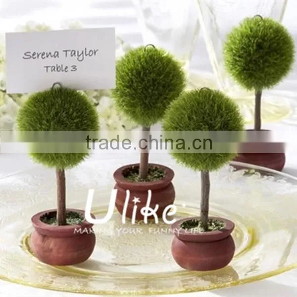 Artificial Tree Shaped Seating Cards for Party Seat Place for Party Decorations Suppliers