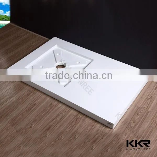 Shenzhen Kkr Hot Selling Solid Surface Shower Tray for Sale photo-5