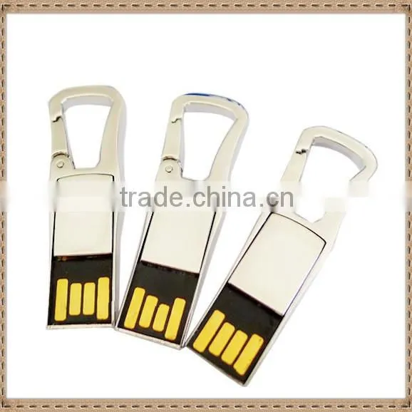 2016 Hot Selling Free Logo Brand USB Flash Drive Pen Drive Memory Stick Metal Various Shapes of Disk,