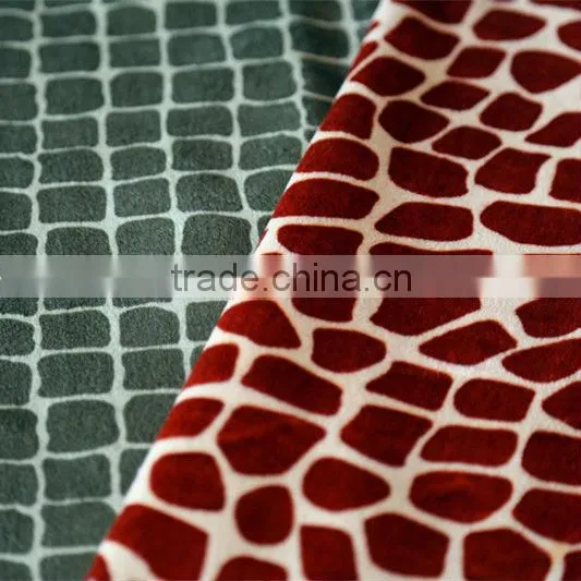 Upholstery White Tiger Print Fabric photo-5