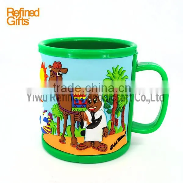 Menufacture PVC Rubber Coffee Cup Mug Camel Mugs Promotional Gifts