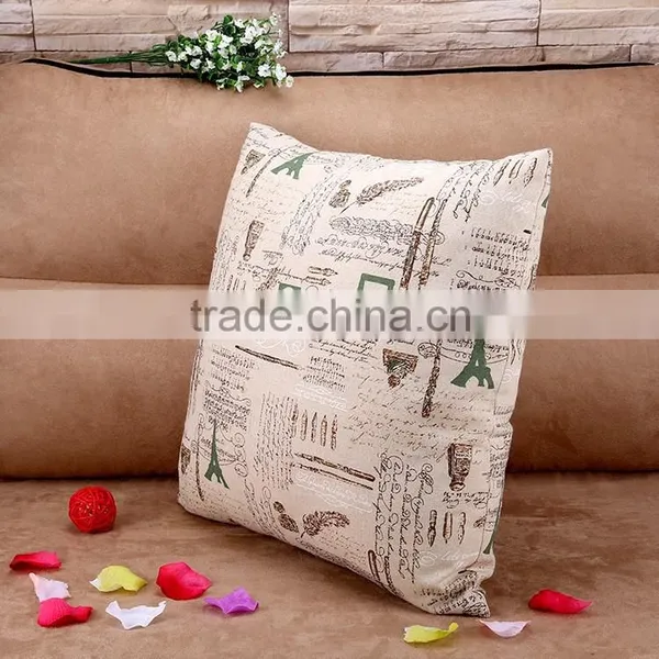 Household Cloth Art ZAKKA Cotton and Linen Hold Pillow Animated Cartoon Series Cushion for Leaning on Back of a Chair photo-3