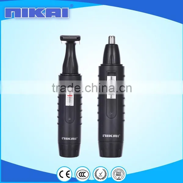 2 in 1 High Quality NIKAI Manual Mini Electric Nose Trimmer