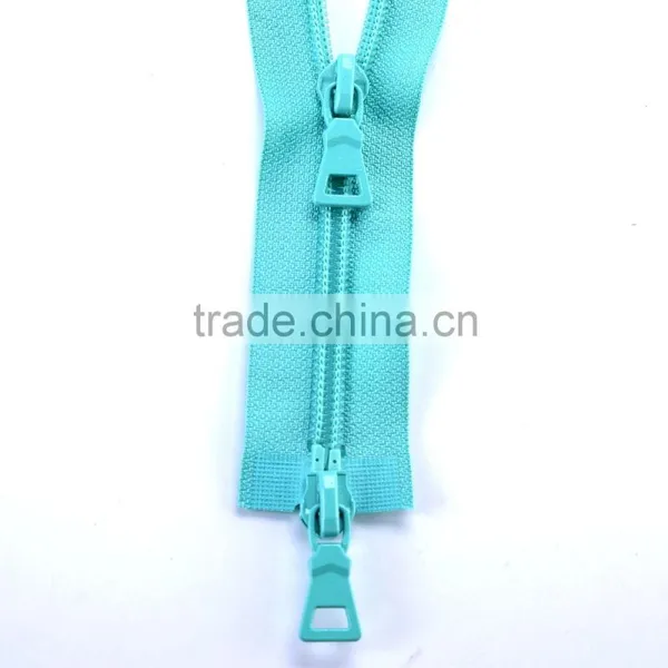 No.5 Nylon Zipper Two Way Ykk OPEN END COIL ZIPPER