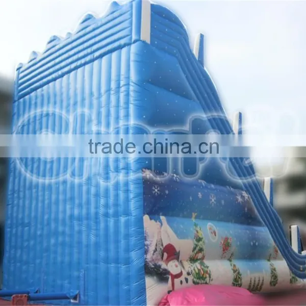 Winter Snow Theme Inflatable Skiing Slide photo-3