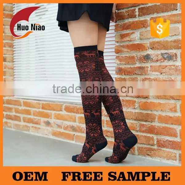 School Sex Girl Knee Ski Socks ,over the Knee Socks,cheap Knee High Socks photo-3