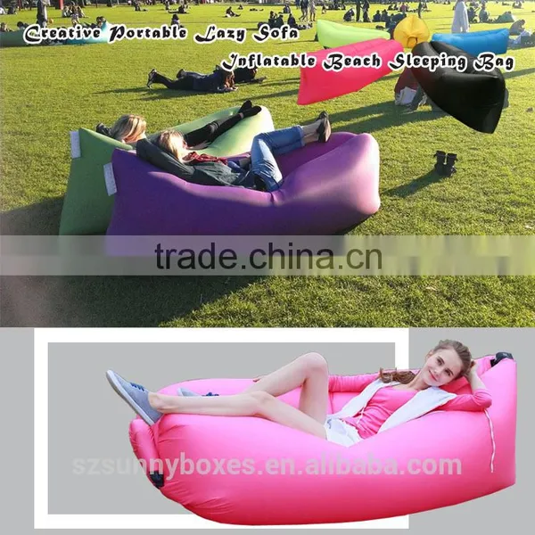 Inflatable Lounger Hangout Inflatable Sleeping Bag Air Fast Inflatable Sofa Air Bag Hangout Sleeping Bag Quality Choice photo-3