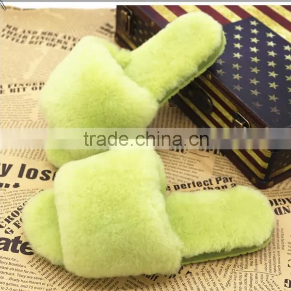 Great Promotion Custom Washable Disposable Fur Hotel Home Slipper photo-3