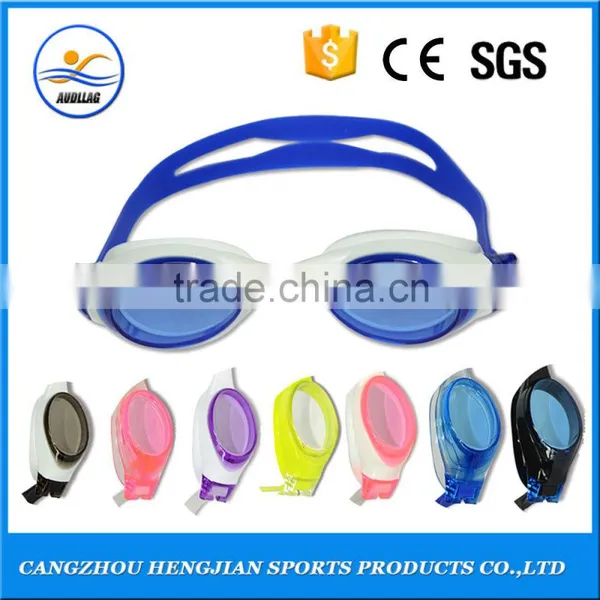 Factory Direct Custom Diving Swimming Safety Anti Fog Waterproof Silicone Underwater Goggles for Glasses