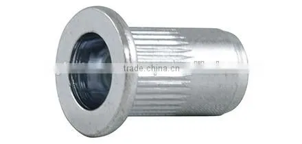 Open or Closed End KNURLED Blind Rivet Nuts With Dome-, Countersunk- + Small Counters.head in Alu, Steel, Stainless Steel A2 photo-2