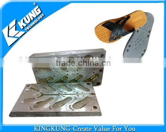 1 Mould 4 Pairs EVA Sole Mould in Aluminm Sole Mold