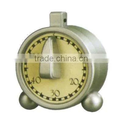 Matt ABS Novelty Round Dial Kitchen Timer