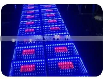 Remote Control Black LED Starlit Glass Dance Floor Wedding Club Party Favored photo-2
