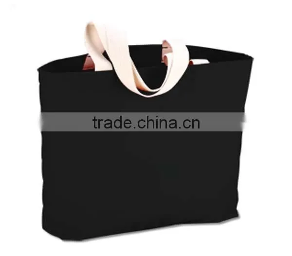 Hot Sale Cotton Plain Canvas Tote Shopping Bag
