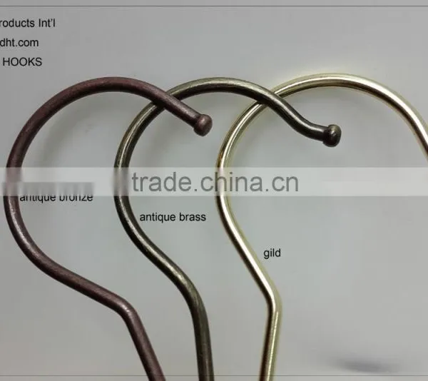 The HEAD Polished Chrome Swivel Metal Hook Ball End Hooks Different Sizes Hanger WARM GREY COLOR Hooks Metal Fitting photo-6