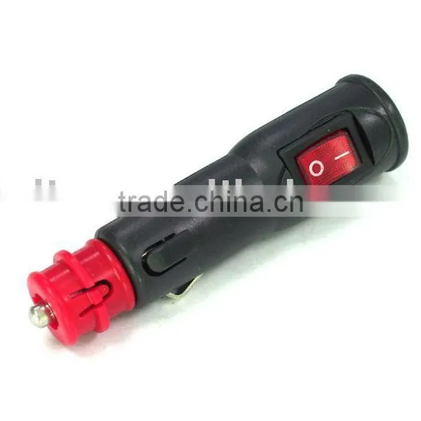Cigarette Lighter Plug With Switch