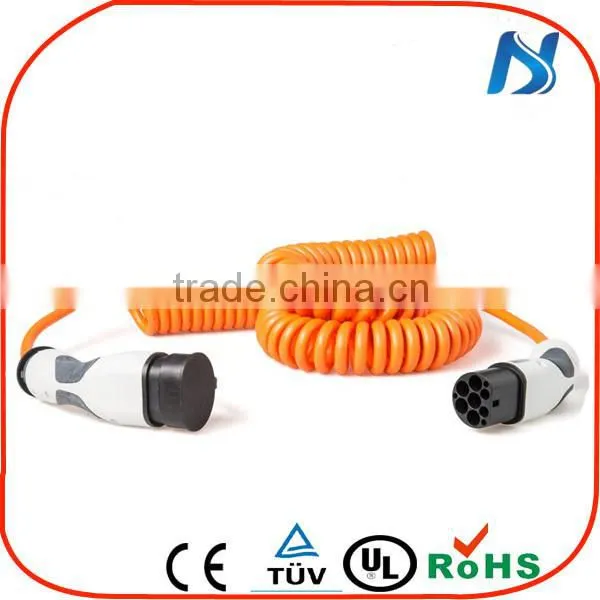ev Charging Station AC Charger 32a Iec62196 3 Phase Type 1 to Type 2 Plug for Electric Vehicle photo-5