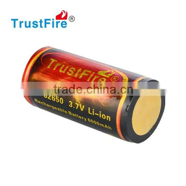 TrustFire 32650 6000mAh Li-ion Rechargeable Battery 3.7V/4.2V D Size Lithium Battery Rechargeable With PCB photo-3