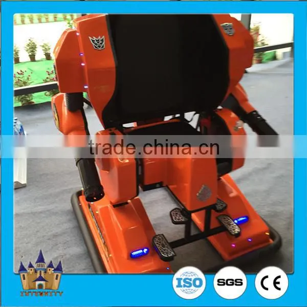 2016 China New Amusement Game Kiddie Rides Robot Children Walking Robot for Sale photo-2