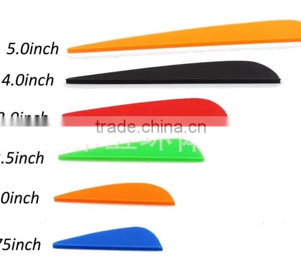 2.5'' Arrow Feather Fletching for Arrows photo-2