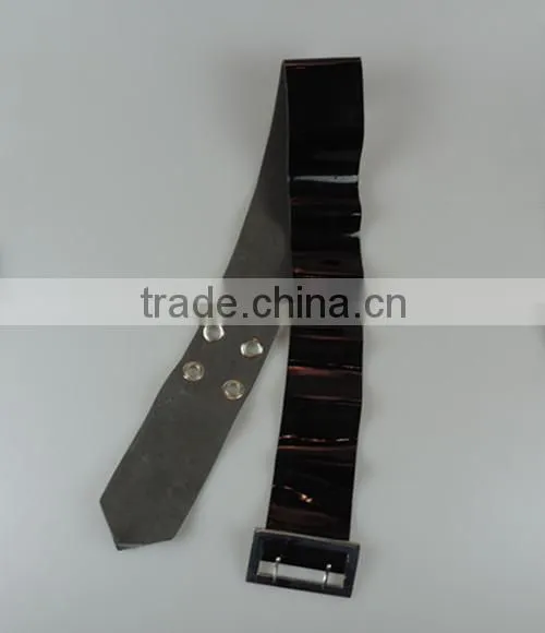 Exaggerated Belt Leather Belt Wide Belt Party Strap photo-3