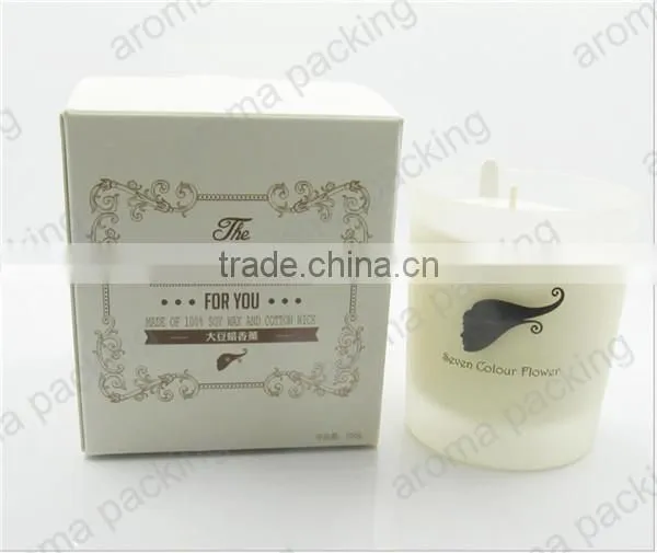 Custom Logo Printed Luxury Rigid Packing Box for Candle, Top Quality Candle Box Luxury photo-3