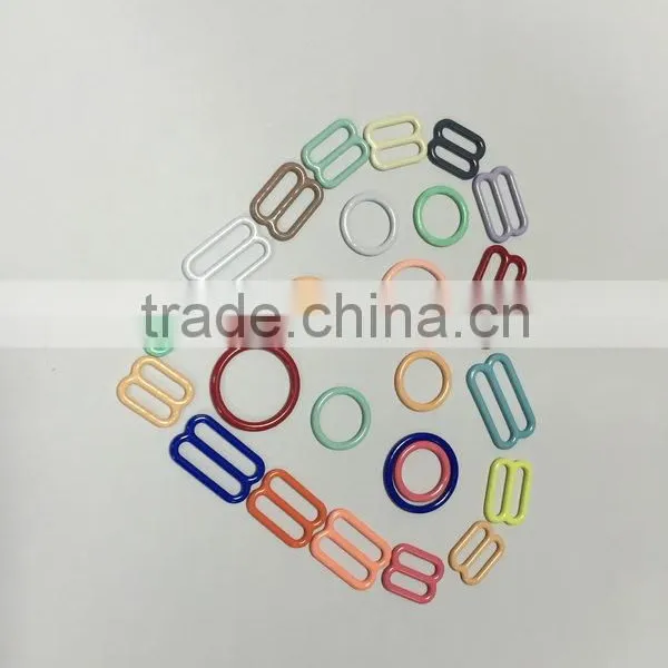 Wholesale Woman Lady Young Girl Underwear Brassiere Garment Accessory in China Nylon Bra Straps Adjuster Buckle Ring Slider photo-6