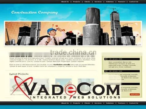 Web design construction