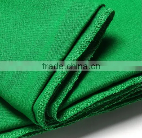 Factory Supply Photography Equipment 3x3m Pure Cotton Green Screen Muslin Background Fabric Backdrop photo-3