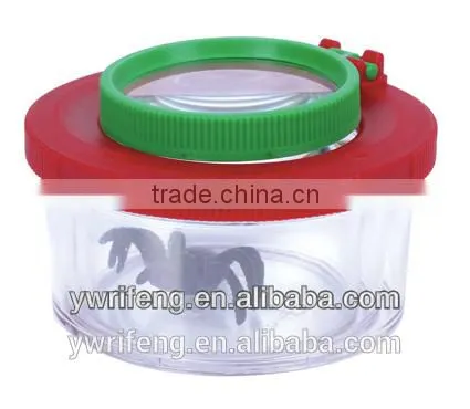 Insecet Viewer Cup Bug Magnifying Glass Magnifier,Insect Viewer,Insect Viewer for Children,two Lens Insect Viwer