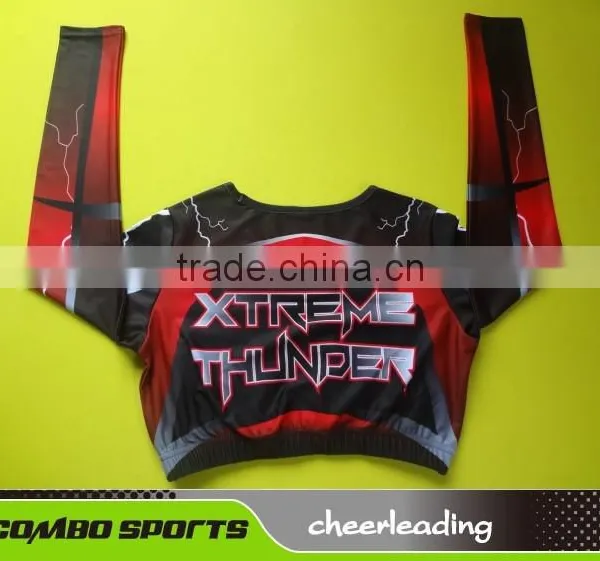 Hot Latest Design Wholesale Sublimated Cheerleader Uniform photo-3