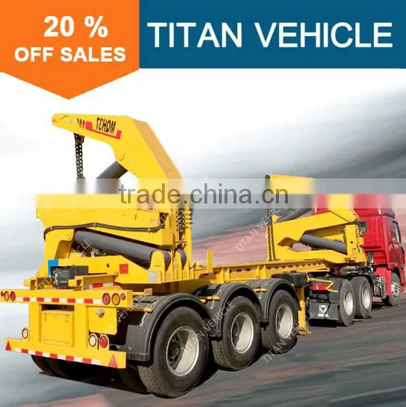 TITAN 20 ft Container Side Lifter Self-loading Trailer for Djibouti Market photo-2