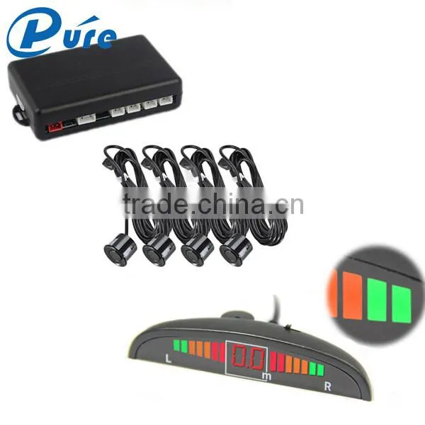 LED Display Reverse Parking Sensor Kit Beeper Alert Parking Reverse Car Sensor With Digital and Color LED Display photo-4