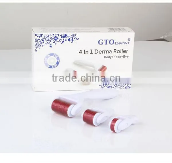 Titanium 4 in 1 Derma Roller for Face Dermaroller Manufacturer Price photo-3