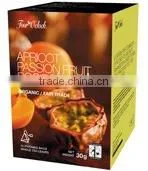 Apricot Passion Fruit Rooibos Organic Tea in Pyramidal Teabags