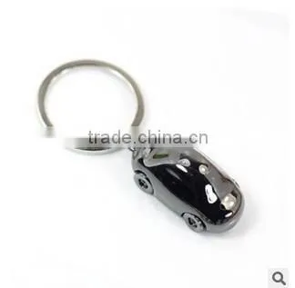 Wholesale Metal 3D Car Key Chains /Promo Keychains Metal 3d Car Shape Key Rings photo-3