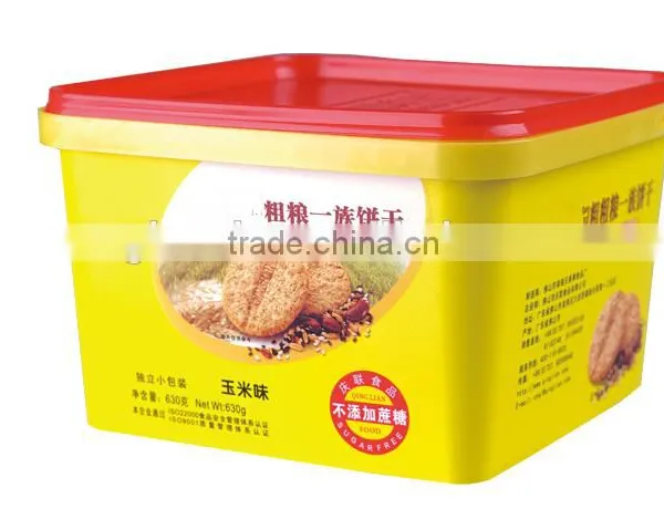 630g Corn Flavor Digestive Biscuits Manufacture