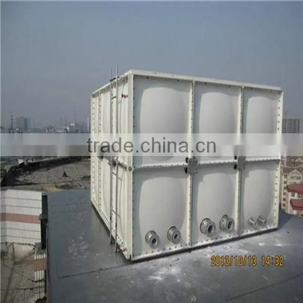 FRP GRP SMC Fiberglass Food Grade Modular Water Tank for Water Storage